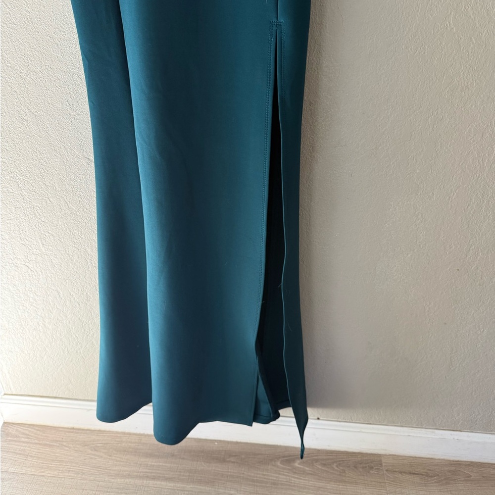 Emerald Sundae Teal Cross-Bodice Gown (Women’s M) - Picture 3 of 6
